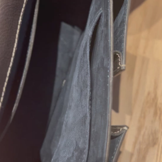 Sac Alex Vert en Apple Skin et cuir recyclé, fabriqué en Italie, maroquinerie éthique