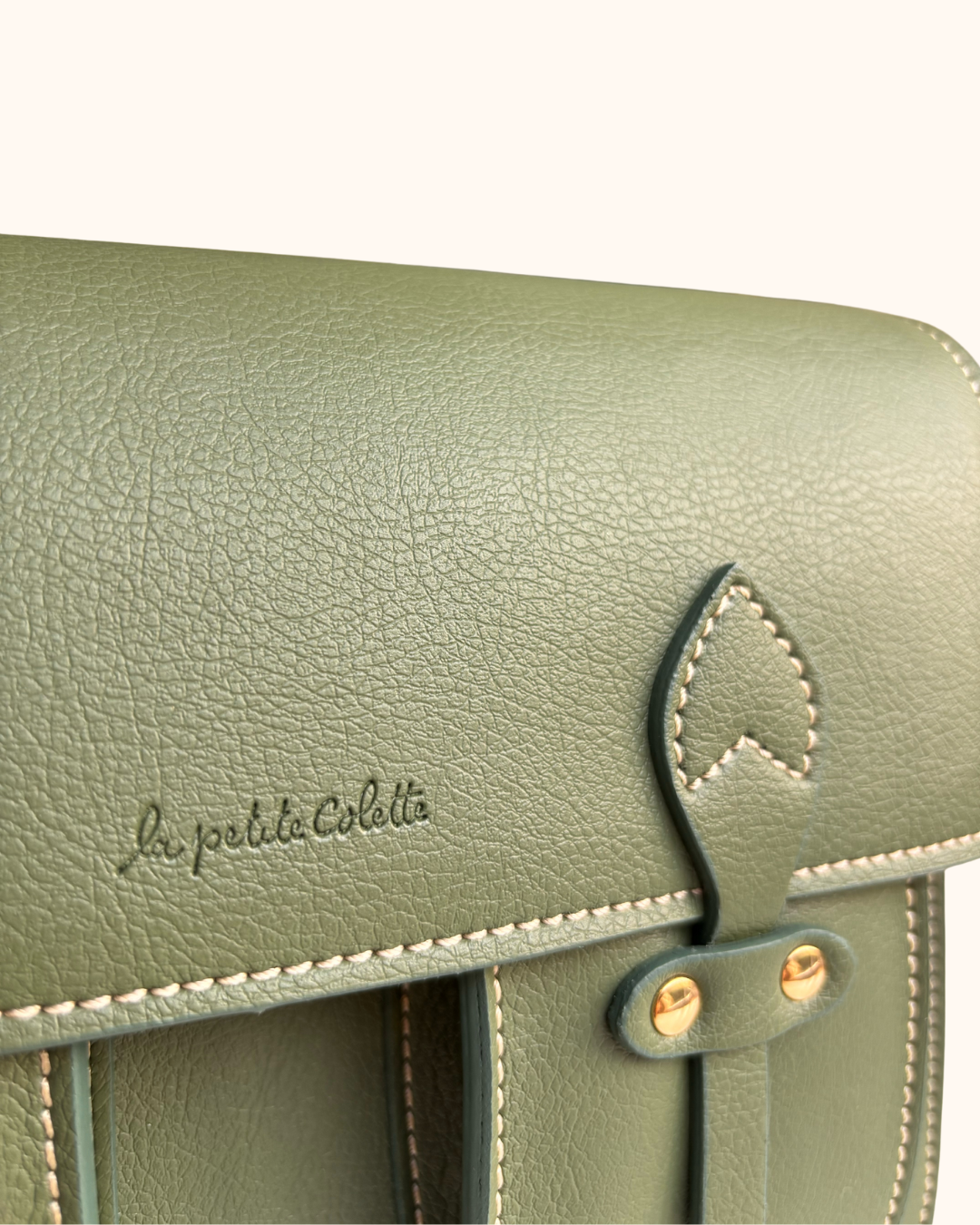 Sac Alex Vert en Apple Skin et cuir recyclé, fabriqué en Italie, maroquinerie éthique